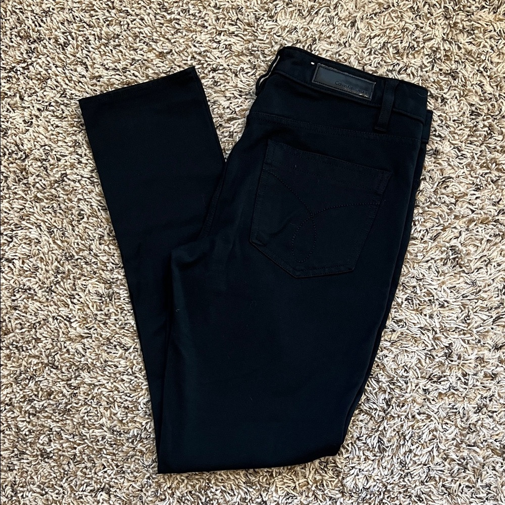 Calvin Klein Jeans Women's Jet Black Skinny Fit
